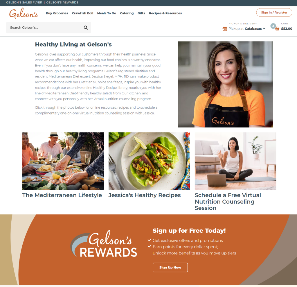 Healthy Living: Landing&nbsp;Page